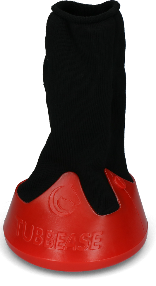 Hoof sock Tubbease 145 mm red