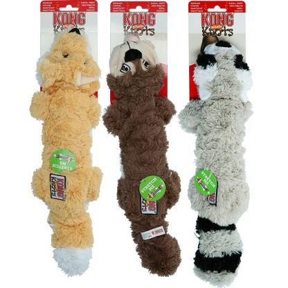 KONG Scrunch Knots Raccoon M/L