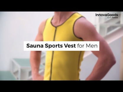 InnovaGoods Sauna Sports Vest for Men
